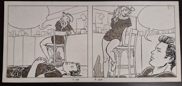 Manara, Milo - 1 Original page - Declic 2 - Page 44, Strip 130 - 1991 | Catawiki