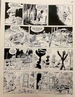 Wasterlain Marc-Planche originale Jeannette Pointu