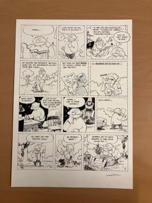 Cromheecke, Luc - 1 Original page - Tom Carbon - Gesigneerd - 1993 | Catawiki