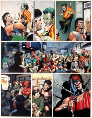 Lawrence, Don - 1 Original page - Storm - De Wentelwereld - p. 2 - 1986 | Catawiki