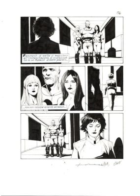 Roi, Corrado - 1 Original page - Nathan Never Gigante #17 - "I giorni della maschera" - 2014