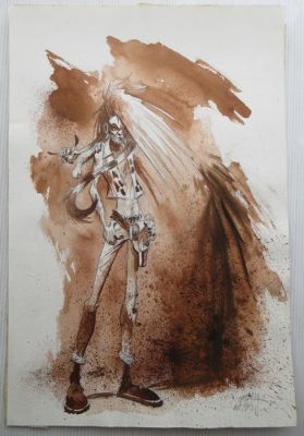 Cromwell - 1 Original drawing - Aaarlg! - originele illustratie in kleur - 2000 | Catawiki