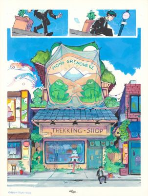 Davide Tosello | Planche originale n°16 - Maison Croa Croa | Daniel Maghen