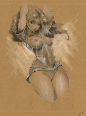 Edgar - 1 Original colour drawing - Zeichnung No 046 - Lorna - 2026 | Catawiki