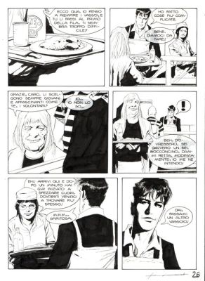 Roi, Corrado - 1 Original page - Dylan Dog #265 - "Reincarnazioni" - 2008 | Catawiki