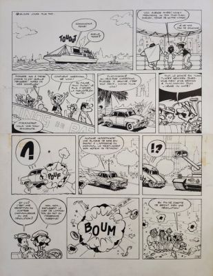 Greg (Regnier, Michel) - 1 Original page - Luc Junior | Catawiki