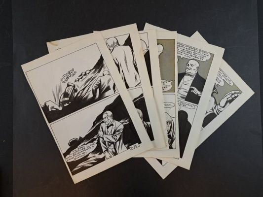 Magnus & Bunker - 6 Original page - Satanik n. 8 | Catawiki