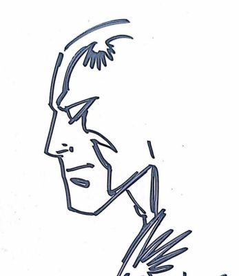 Ron Lim - 1 Original drawing - The Silver Surfer - Cosmique | Catawiki
