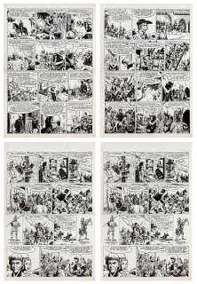 Funcken - Lot 369 - Ensemble de 4 planches à l‘encre de Chine…