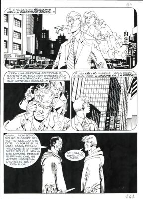 Torti, Rodolfo - 2 Original page - Martin Mystere #323 - "I trentasei giusti" - 2012 | Catawiki