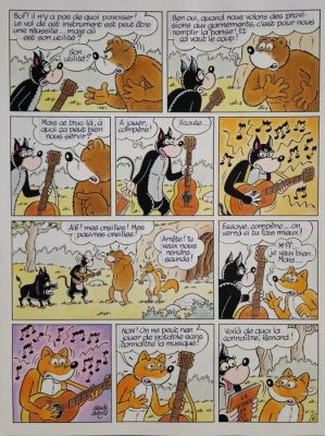 Dubois, Claude - 1 Original page - Sylvain et Sylvette | Catawiki