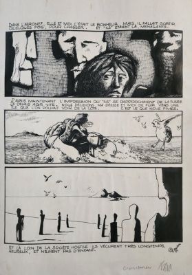 Baudouin, Edmond - 1 Original page - Civilisation - 1979 | Catawiki