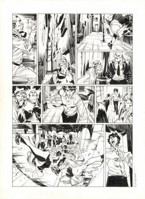 Roger | Planche originale n°37 - Sans espoir - Jazz Maynard | Daniel Maghen