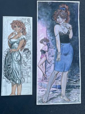 Malik (Tai, William) - 2 Original colour drawing - Archie Cash | Catawiki