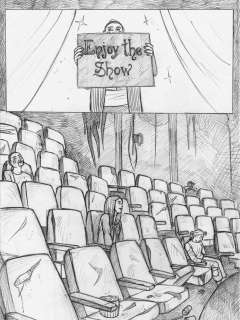 The Theatre Bizarre matita page 4 | Avalon Comic Art