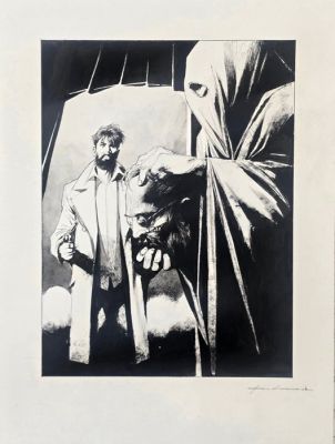 Roi, Corrado - 1 Original drawing - Dylan Dog - Progetto 666 - Grand Guignol