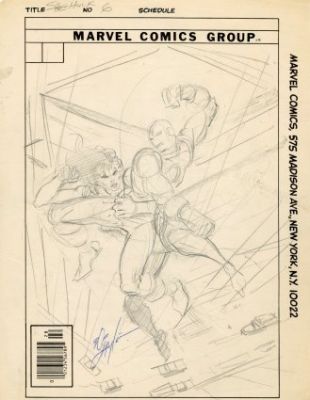 Layton, Bob - SAVAGE SHE-HULK, THE (1980-82) #6 Cover Prelim | ComicConnect (Buy It Now)
