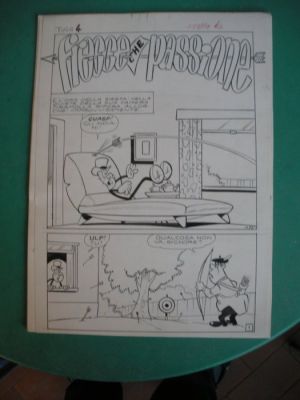 Manfrin, Umberto - 20 Original page - Tiramolla (Elastoc) - storia completa - 1969 | Catawiki