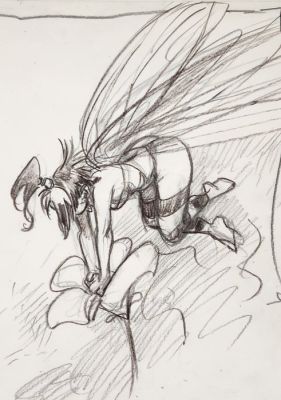 Loisel, Régis - 1 Original preliminary drawing - Peter Pan - 1996