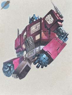 Chris Stevens - *Pinups* Issue Optimus Prime