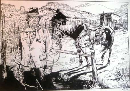 Wilson, Colin | Original illustration  - Blueberry  - (2016) | Catawiki