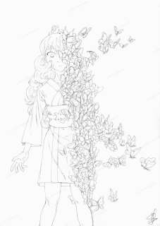 Juliette Fournier Et Jean-Gaël Deschard | Planche Originale Couverture tome 1 Les Semi Déus | La BD s’expose