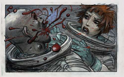 *Enki Bilal Né En 1951 La Tétralogie Du Monstre - Tome 1 Le Sommeil Du Monstre Acrylique, Pastel, Crayon Et Encre de Chine S... | La Tétralogie du Monstre - Tome 1 | Artcurial