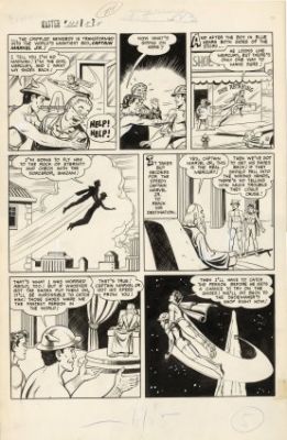Ward, Bill - MASTER COMICS #123 Interior Page | ComicConnect