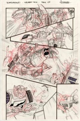 Ferreira, Marcelo - TRANSFORMERS: BUMBLEBEE - GO FOR THE GOLD Interior Page | ComicConnect
