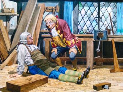 Lawrence, Don | Original illustration in colour  - Pinocchio  - [1969] | Catawiki