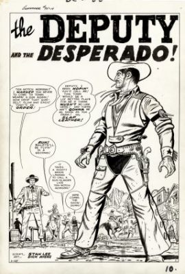 Ayers, Dick - GUNSMOKE WESTERN #75 Title Splash | ComicConnect