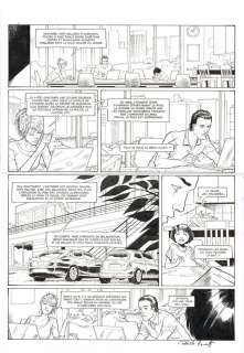 Planche originale 20 de HEDGE FUND Tome 4 - L‘héritière aux vingt milliards par Patrick HENAFF