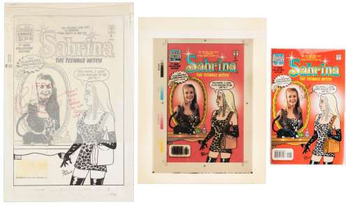 DAN DeCARLO Original Art: SABRINA #1 Full Issue (24 | PBA Galleries
