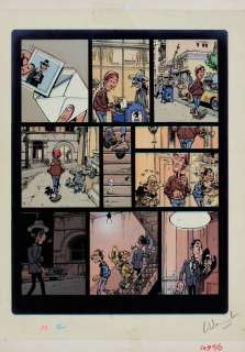 Warnant | Soda, bleu de coloriage avec son film noir de la… | Millon