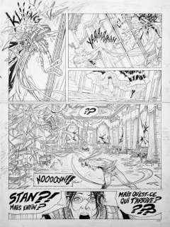 VICOMTE Laurent  - Sasmira  - Planche 2 de l’album La fausse Note édité par Glénat [...] | Vermot et Associés