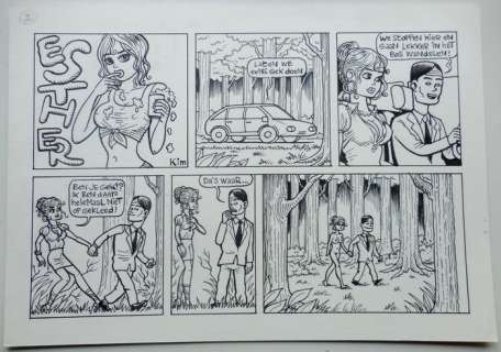 Duchateau, Kim | originele pagina (p.46A)  - Esther Verkest | Catawiki