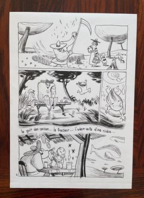 Planche originale BD Cyril Pedrosa
