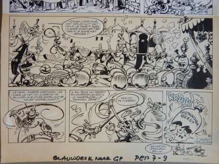 Brugman, Gideon | Originele pagina (p.26)  - Ambrosius  - De Gefleste Geesten + Luxe album & Ex-libris  - hc met linnen rug  - (1969/2017) | Catawiki