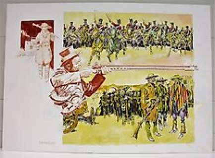 Calegari, Renzo - original illustration "Alamo" (2007)