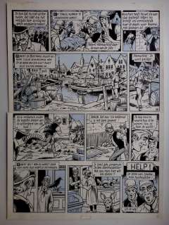 Vandersteen, Willy | originele pagina Robert en Bertrand 30  - De verdwenen fotografe  - (1979) | Catawiki