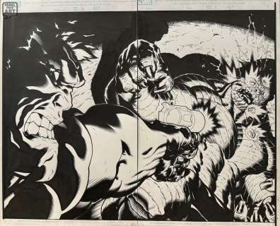 Ed McGuinness - Hulk 1 - 2Nd Print Cover And Dps
