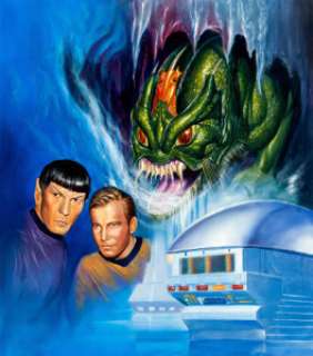 Kevin E. Johnson Which Way Books #15 "Star Trek: Voyage to Adventure" Paperback Novel Cover Painting - | Heritage