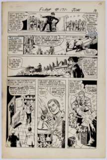 Carmine Infantino and Sid Greene The Flash #171 Story Page 15 Original Art (DC, 1967). Here is a page from the - | Heritage