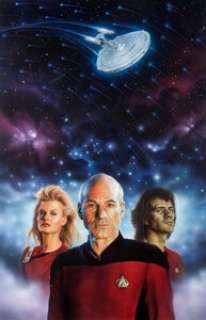 Keith Birdsong Star Trek: The Next Generation: Reunion Paperback Novel Cover Painting Original Art (Pocket - | Heritage