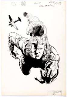 Al McWilliams Justice, Inc.  #1 Unpublished Cover Original Art (DC, 1975). If this cover looks familiar, that’s - | Heritage