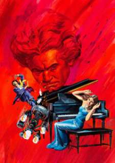 George Wilson (attributed) - Grimm’s Ghost Stories #12 Cover Original Art (Gold Key, 1973). Beethoven looks - | Heritage