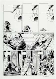 Christian Verhaeghe Kroniek der Guldensporenslag [Battle of the Golden Spurs] Story Page 25 Original Art -