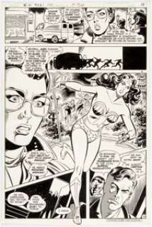 José Delbo and Dave Hunt Wonder Woman #283 Story Page 13 Original Art (DC, 1981).... | Heritage