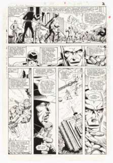 Rick Hoberg, Bill Collins, and Mike DeCarlo All-Star Squadron #38 Partial Story Original Art Group of 6 (DC Comics... (Total: 6 Original Art) | Heritage