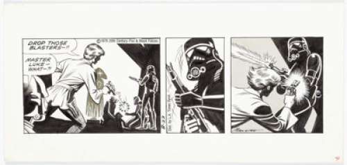 Russ Manning Star Wars Daily Comic Strip Original Art dated 8-23-79 (L. A. Times Syndicate, 1979). Luke - | Heritage